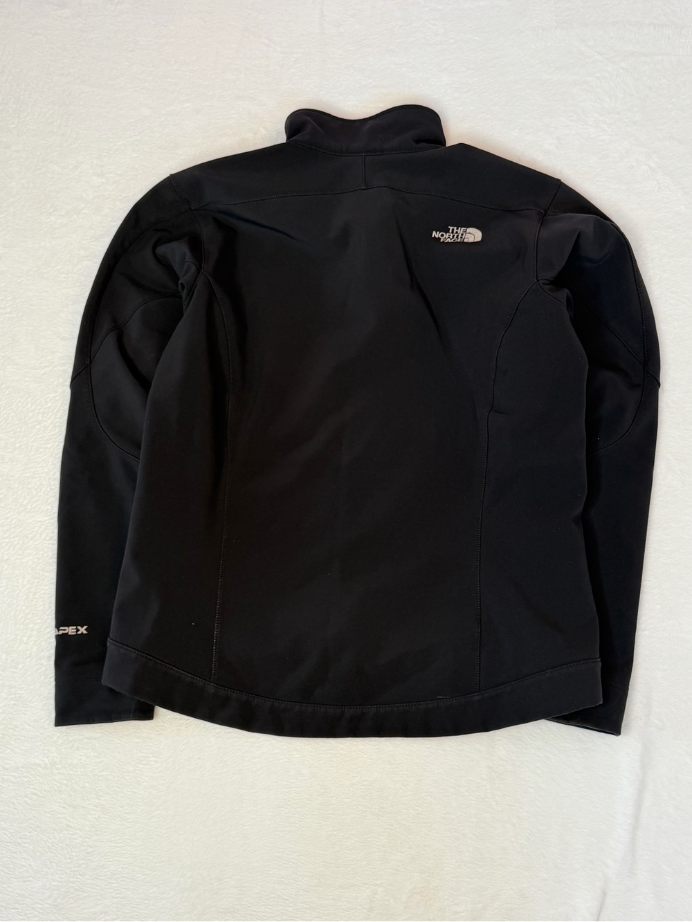 The North Face Apex Soft Shell Jacket Womens Medium Black Full Zip Outdoor - Picture 5 of 7